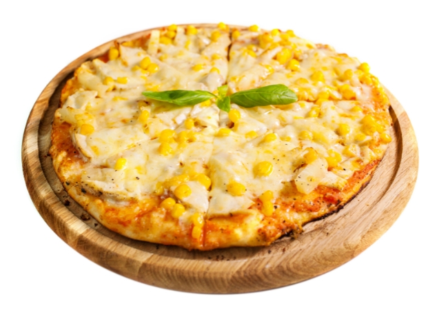 Baby Corn pizza