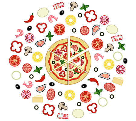  Pizza toppings