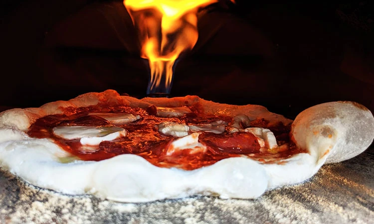 bubbles in pizza dough